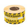Etiquette d'avertissement Rillprint Fragile 46x125mm jaune 250 pièces Photo
