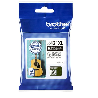 Inktcartridge Brother LC-421XLBK zwart