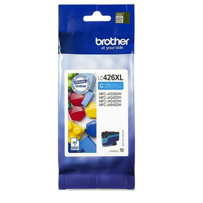 Inktcartridge Brother LC-426XLC blauw