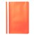 Chemise à lamelle Quantore A4 PP orange