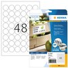 Etiket HERMA Power 10915 rond 30mm wit 1200 stuks foto