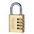 Cadenas Master Lock à combinaison laiton 40mm