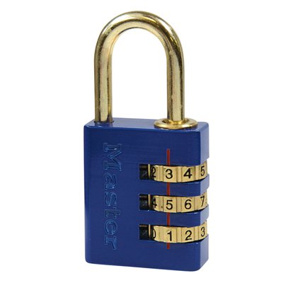 Cadenas Master Lock à combinaison laiton 30mm