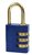 Hangslot MasterLock combinatieslot messing 30mm