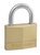 Hangslot MasterLock messing 50mm