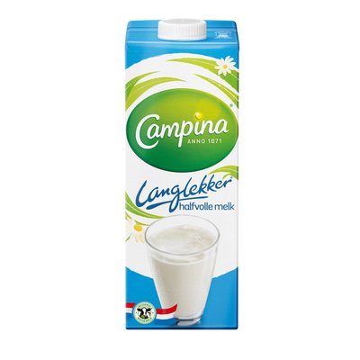 Melk Campina LangLekker halfvol 1 liter