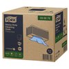 Reinigingsdoek Tork W4 Premium Heavy-Duty gevouwen 1-laags 4x105 vel blauw 530279 foto