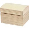 Schatkist Creativ Company 8x6x4.5cm hout foto