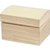 Schatkist Creativ Company 8x6x4.5cm hout