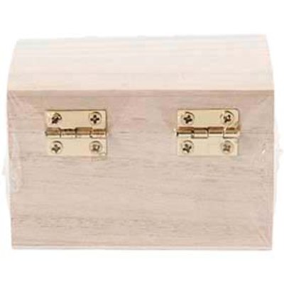 Schatkist Creativ Company 8x6x4.5cm hout