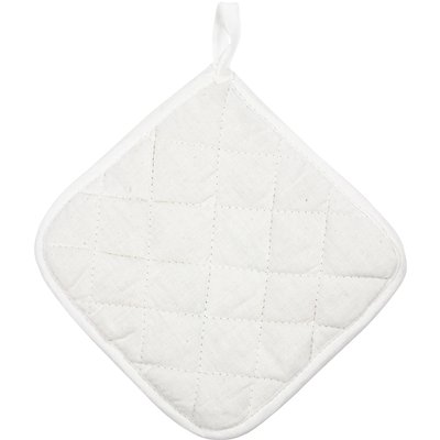 Pannenlappen Creativ Company 20x20cm wit