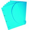 Smartfolder geperforeerde opbergmappen A4 blauw 6 stuks foto