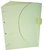 Smartfolder geperforeerde opbergmappen A4 Beige 6 stuks