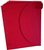 Smartfolder geperforeerde opbergmappen A4 Rood 6 stuks