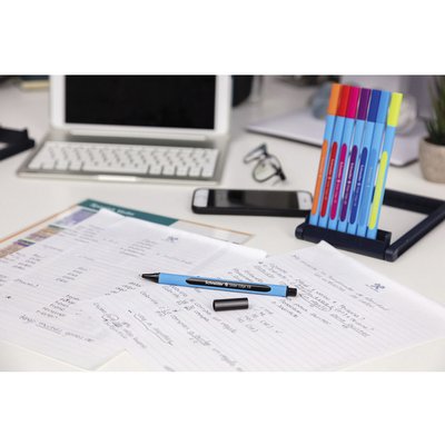 Balpen Schneider Slider Edge extra breed assorti etui à 8 stuks