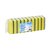 Eponge à récurer Cleaninq jaune/vert 100x70x25mm 10 pièces
