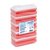 Eponge à récurer Cleaninq avec prise 140x70x42mm rouge/blanc 5 pièces