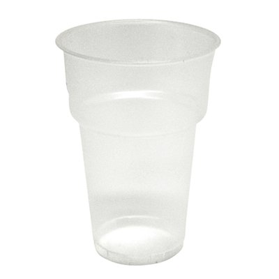Beker IEZZY bier 250ml PP 50 stuks transparant