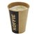Beker IEZZY Altijd Koffie 355ml Ø90mm 50 stuks