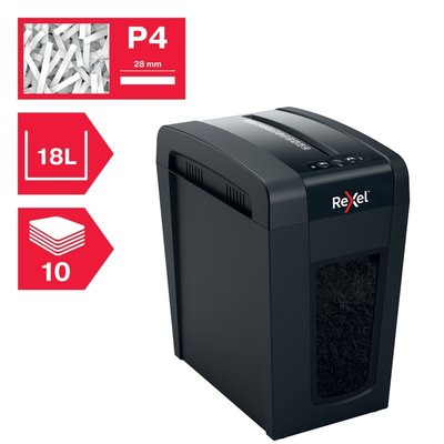 Destructeur Rexel Secure X10-SL particules 4x40mm
