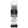Fineliner Sakura Pigma Micron 05 set zwart & grijs 3 maten foto