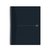 Cahier spirale Oxford Origin A4+ ligné 140 pages 90g noir