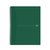 Cahier spirale Oxford Origin A4+ ligné 140 pages 80g vert