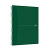 Cahier spirale Oxford Origin A4+ ligné 140 pages 80g vert Photo