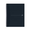 Cahier spirale Oxford Origin A4 + carreau 5x5mm 140 pages 80g noir Photo