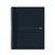 Cahier spirale Oxford Origin A4 + carreau 5x5mm 140 pages 80g noir