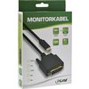 Kabel inLine USB-C DVI 24+1 3.1 1080P M/M 2 meter zwart foto