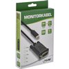 Kabel inLine USB-C VGA 3.1 M/M 2 meter zwart foto