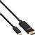 Kabel inLine USB-C HDMI 3.1 2.0 4K M/M 2 meter zwart