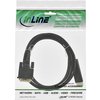 Kabel inLine Displayport DVI 24+1 M/M 2 meter zwart foto