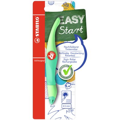 Roller STABILO EASYoriginal droitier Medium Pastel menthe blister