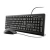 Clavier Trust Primo + souris QWERTY noir Photo