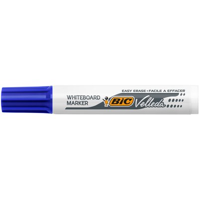 Marqueur tableau blanc BIC Velleda 1711 ogive Large bleu
