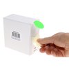 Etiket Rillprint 35mm 500st op rol fluor groen foto