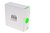 Etiket Rillprint 25mm 500st op rol fluor groen
