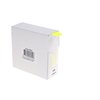 Etiket Rillprint 25mm 500st op rol fluor geel foto
