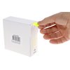 Etiket Rillprint 25mm 500st op rol fluor geel foto