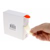 Etiket Rillprint 25mm 500st op rol fluor rood foto