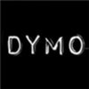 Reliëftape Dymo embossing plastic 9mm zwart op wit 3 stuks foto