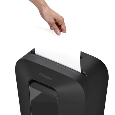 Destructeur Fellowes Powershred LX70 particules 4x40mm noir