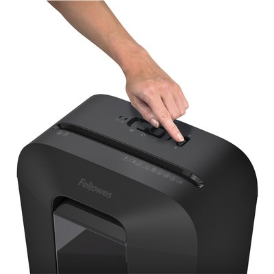 Destructeur Fellowes Powershred LX70 particules 4x40mm noir