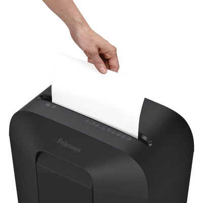 Destructeur Fellowes Powershred LX41 particules 4-12mm noir