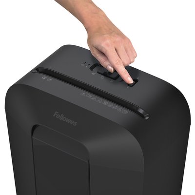 Destructeur Fellowes Powershred LX41 particules 4-12mm noir