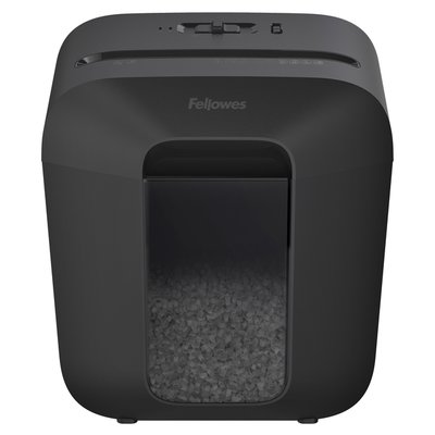 Destructeur Fellowes Powershred LX25M particules 4x12mm noir