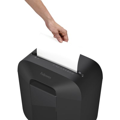 Destructeur Fellowes Powershred LX25M particules 4x12mm noir