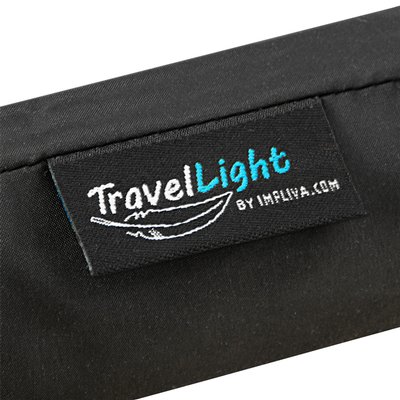 Parapluie pliant TravelLight léger Windproof 90cm bleu foncé.